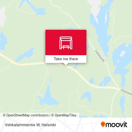 Vehkalammentie W map