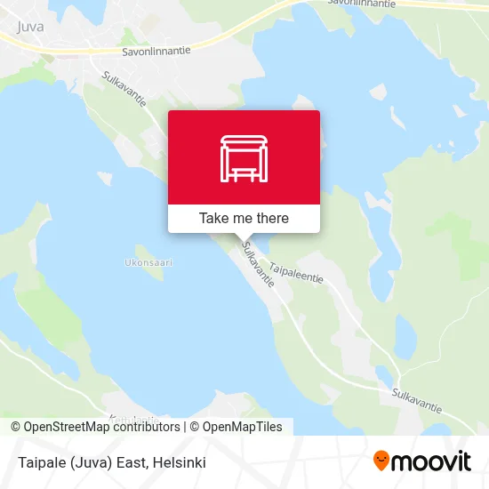 Taipale (Juva) East map