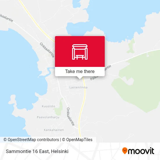 Sammontie 16 East map