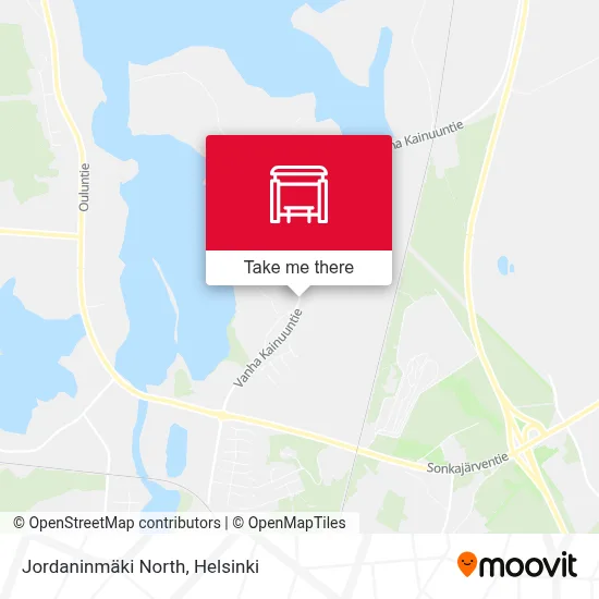 Jordaninmäki North map