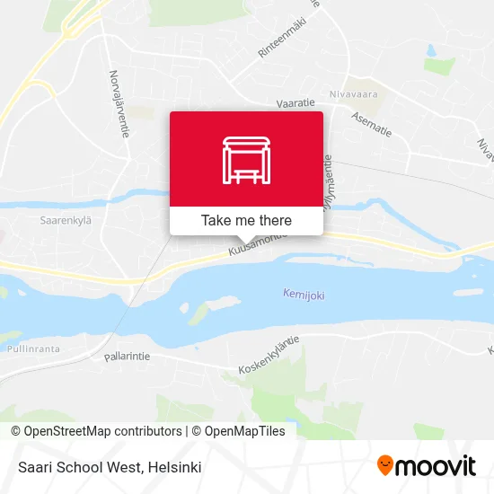 Saari School West map