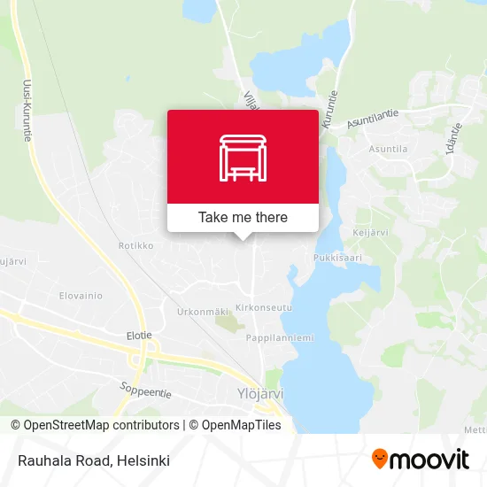 Rauhala Road map