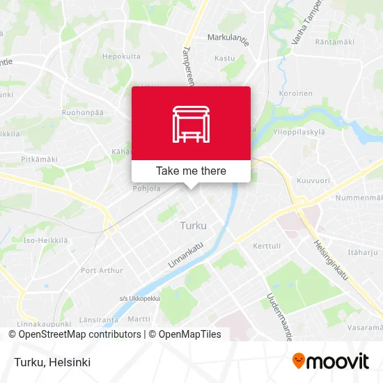 Turku map