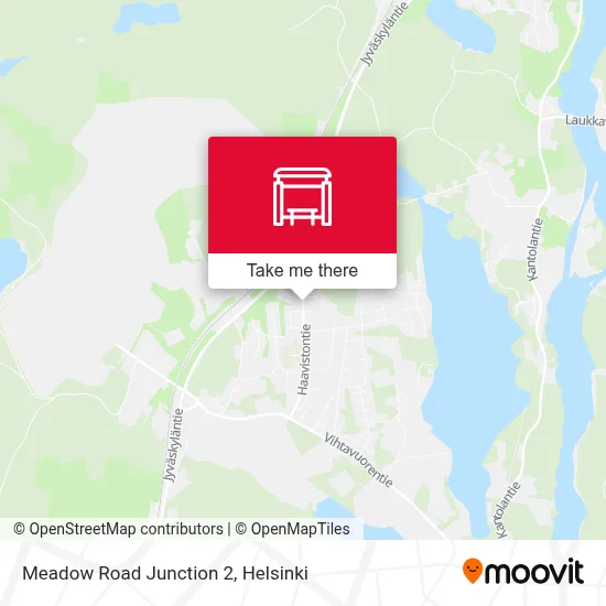 Meadow Road Junction 2 map