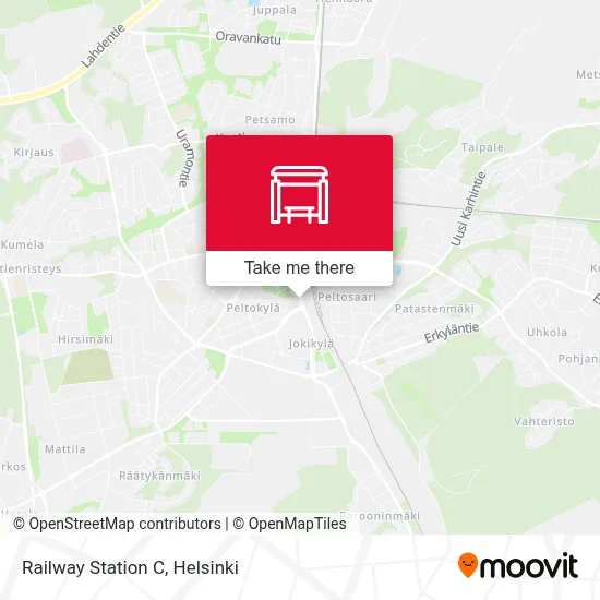 Railway Station C map