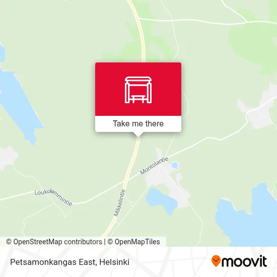 Petsamonkangas East map