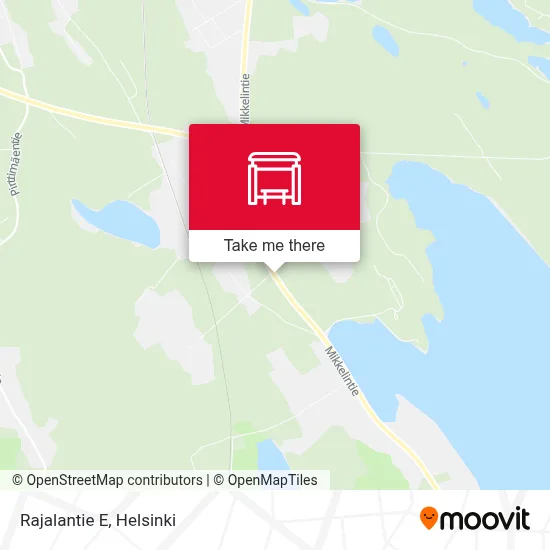 Rajalantie E map