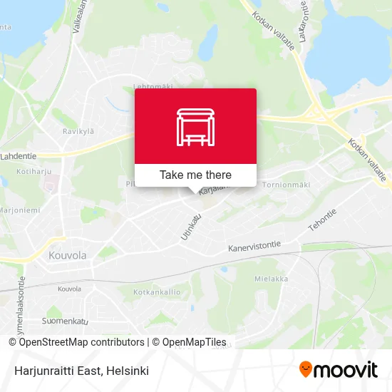 Harjunraitti East map