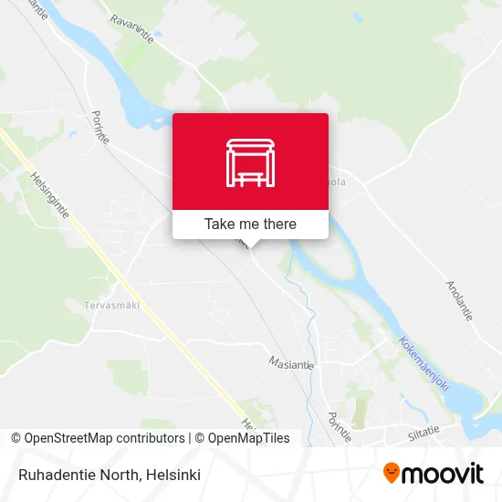 Ruhadentie North map