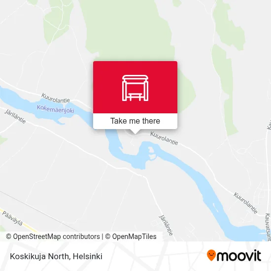 Koskikuja North map