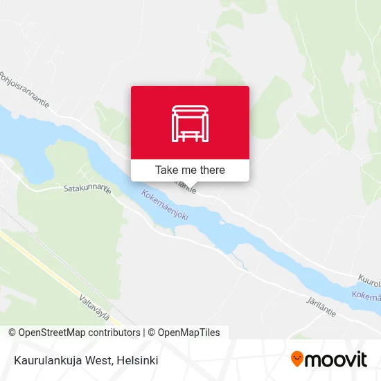 Kaurulankuja West map