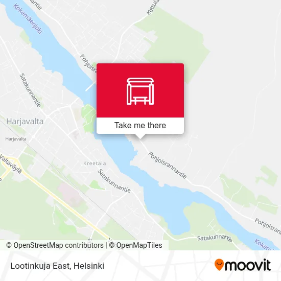 Lootinkuja East map