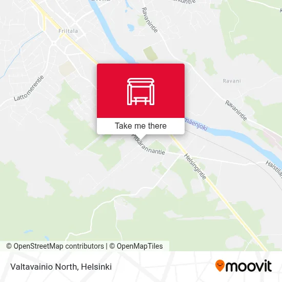 Valtavainio North map