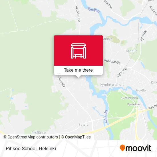 Pihkoo School map