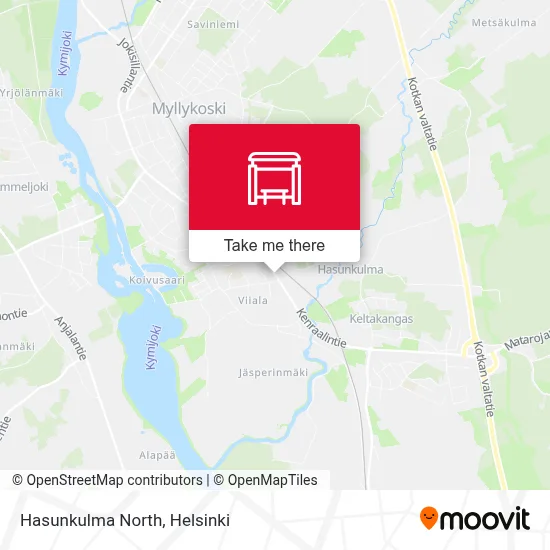 Hasunkulma North map