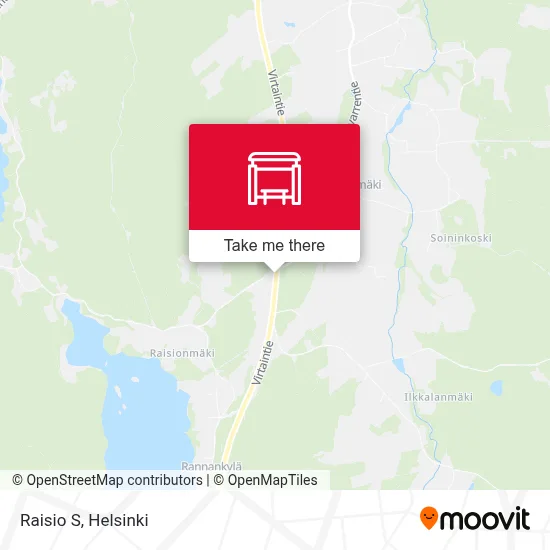 Raisio S map