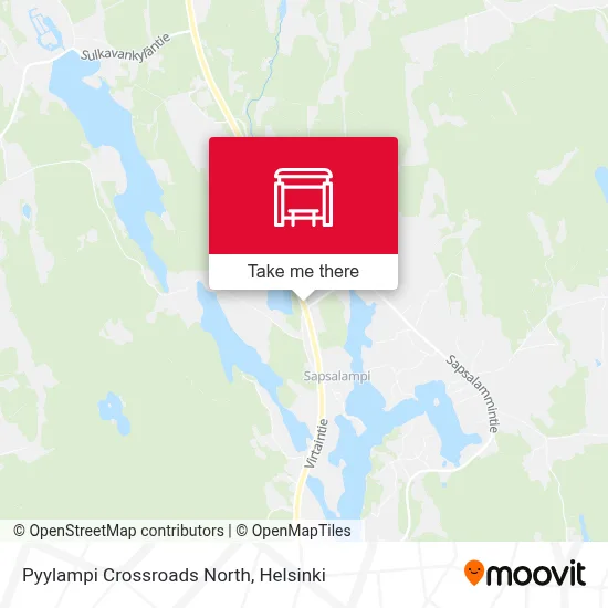 Pyylampi Crossroads North map