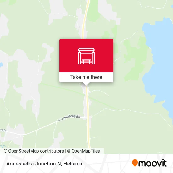 Angesselkä Junction N map