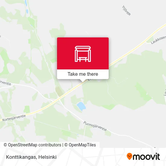 Konttikangas map