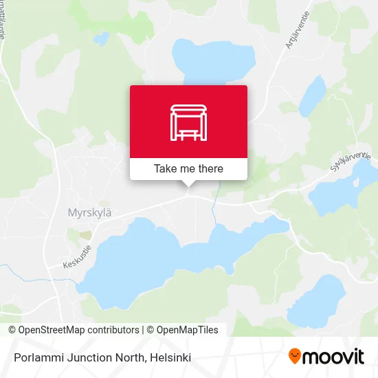 Porlammi Junction North map