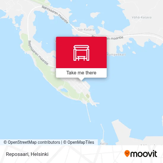 Reposaari map