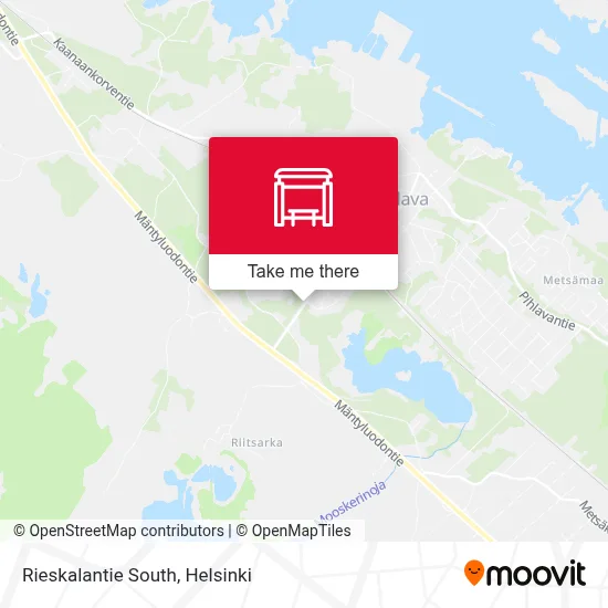 Rieskalantie South map