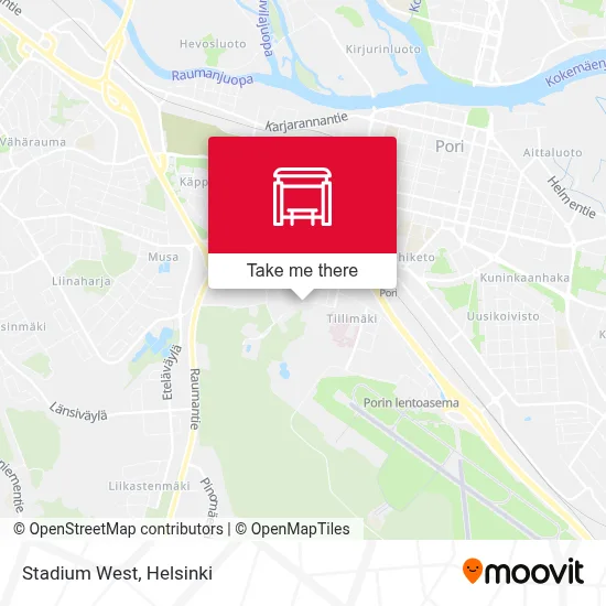 Stadium West map