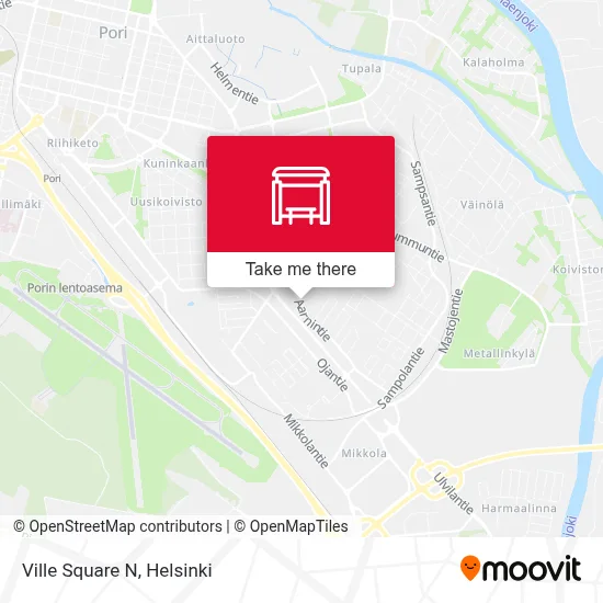 Ville Square N map