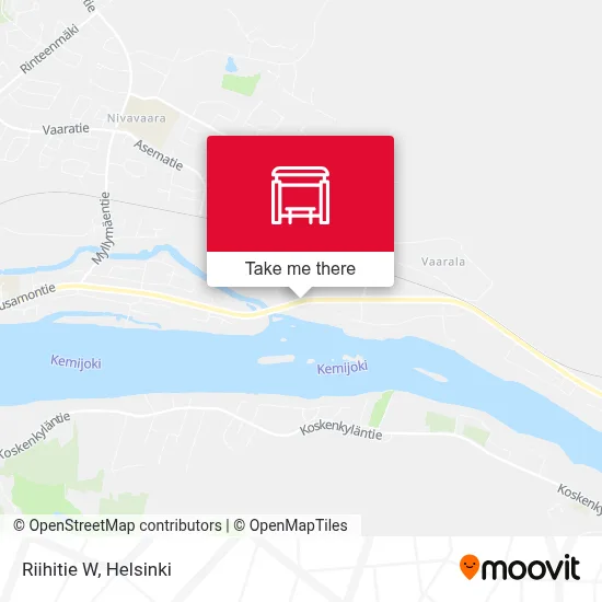 Riihitie W map