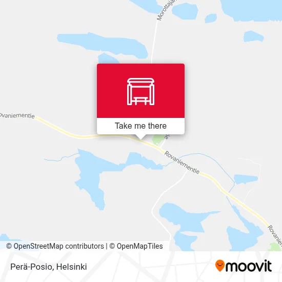 Perä-Posio map