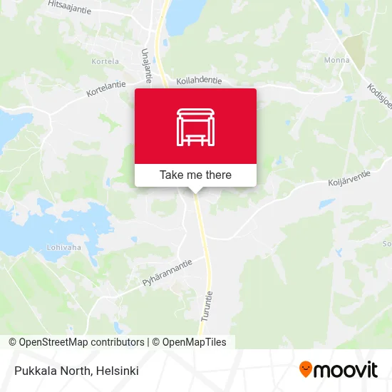 Pukkala North map
