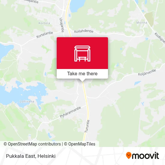 Pukkala East map