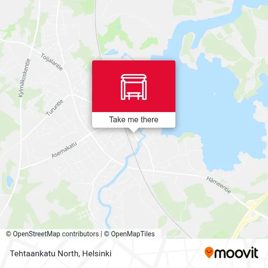 Tehtaankatu North map