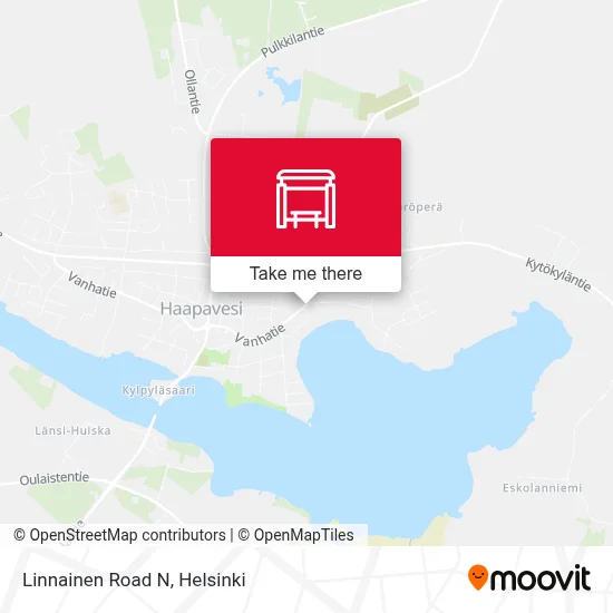 Linnainen Road N map