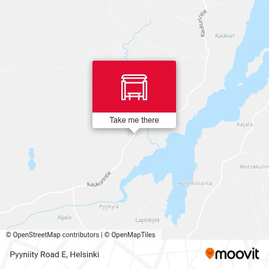 Pyyniity Road E map
