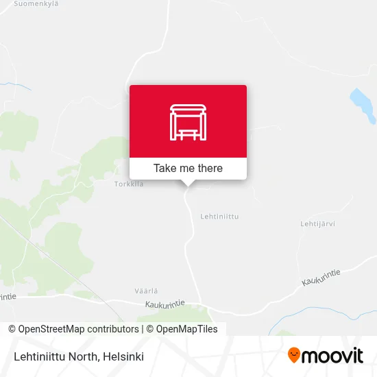 Lehtiniittu North map