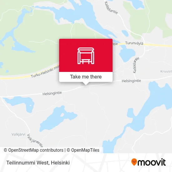 Teilinnummi West map