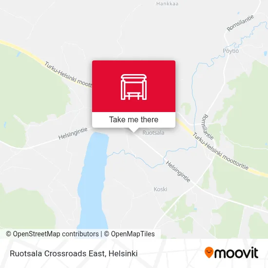 Ruotsala Crossroads East map