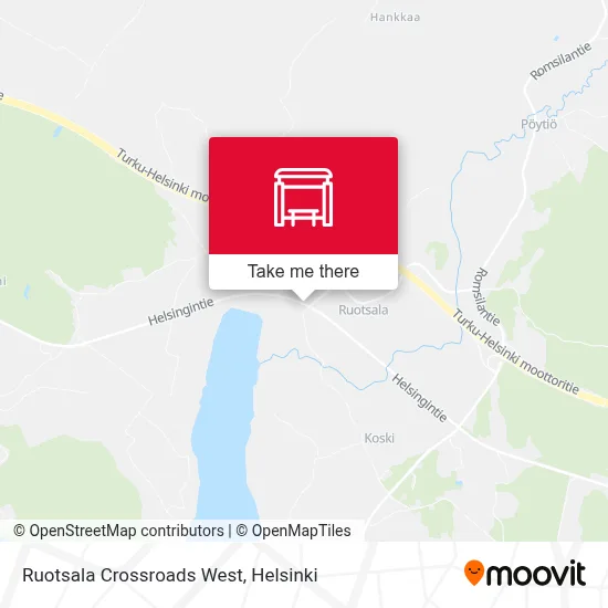 Ruotsala Crossroads West map