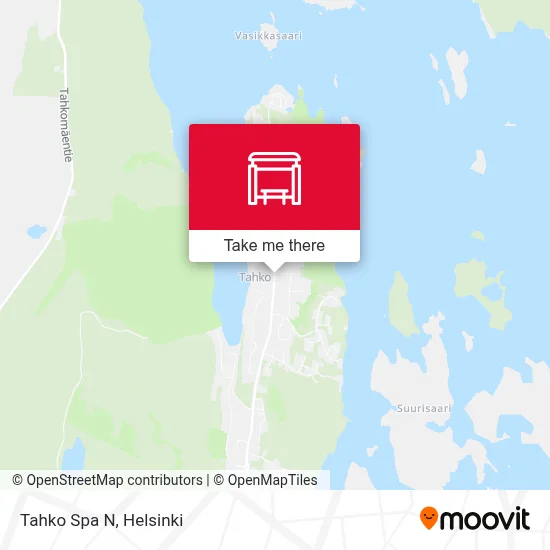 Tahko Spa N map