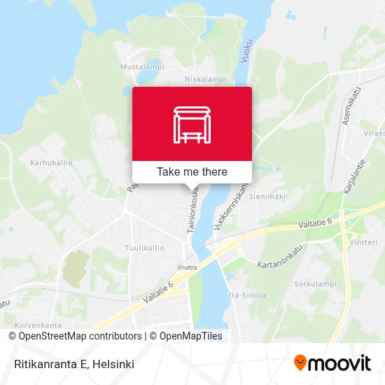 Ritikanranta E map