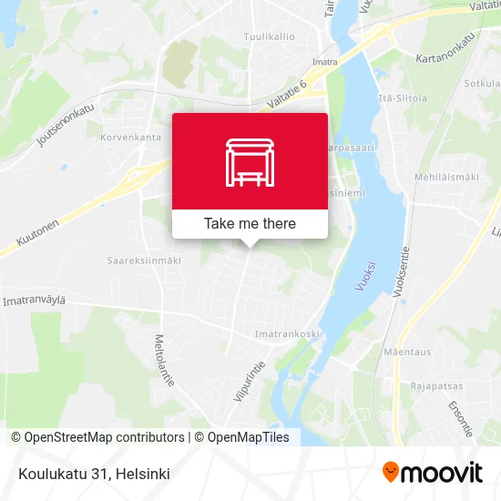 Koulukatu 31 map
