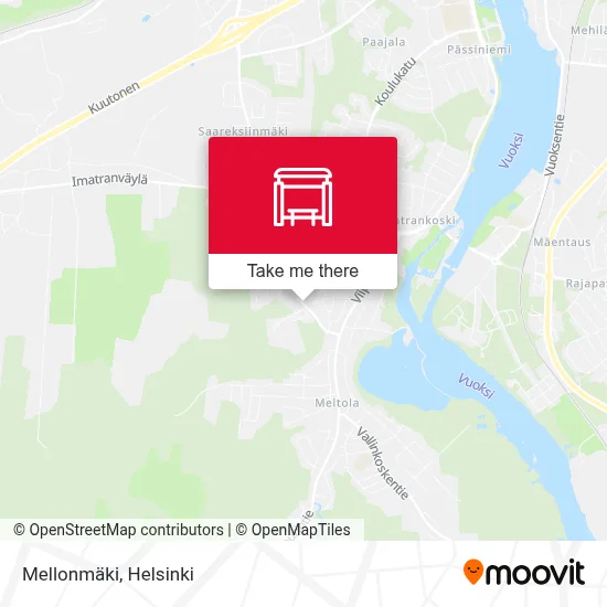 Mellonmäki map