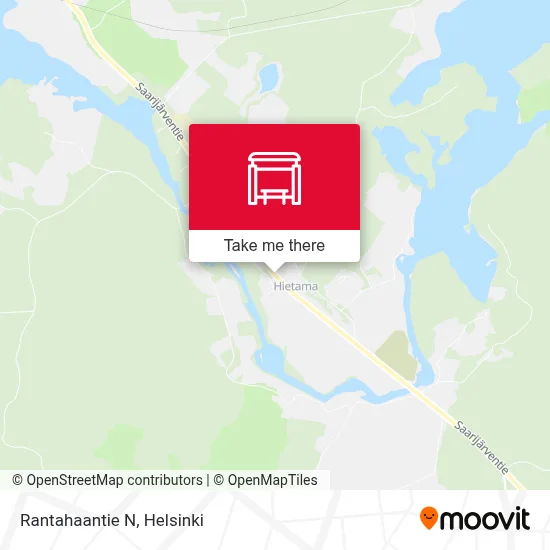 Rantahaantie N map