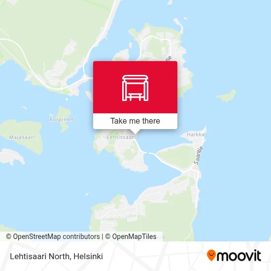 Lehtisaari North map