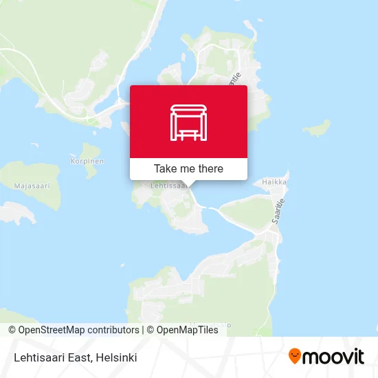 Lehtisaari East map