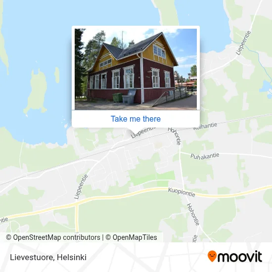 Lievestuore map