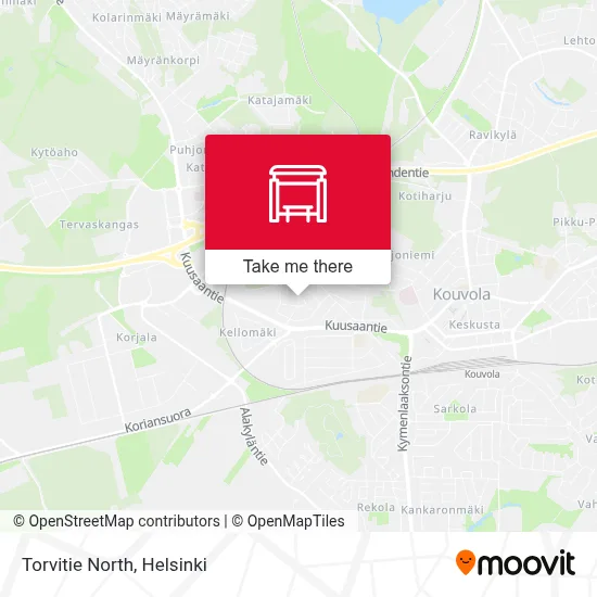 Torvitie North map