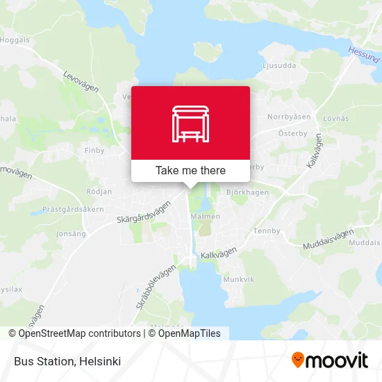 Bus Station map