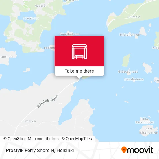 Prostvik Ferry Shore N map